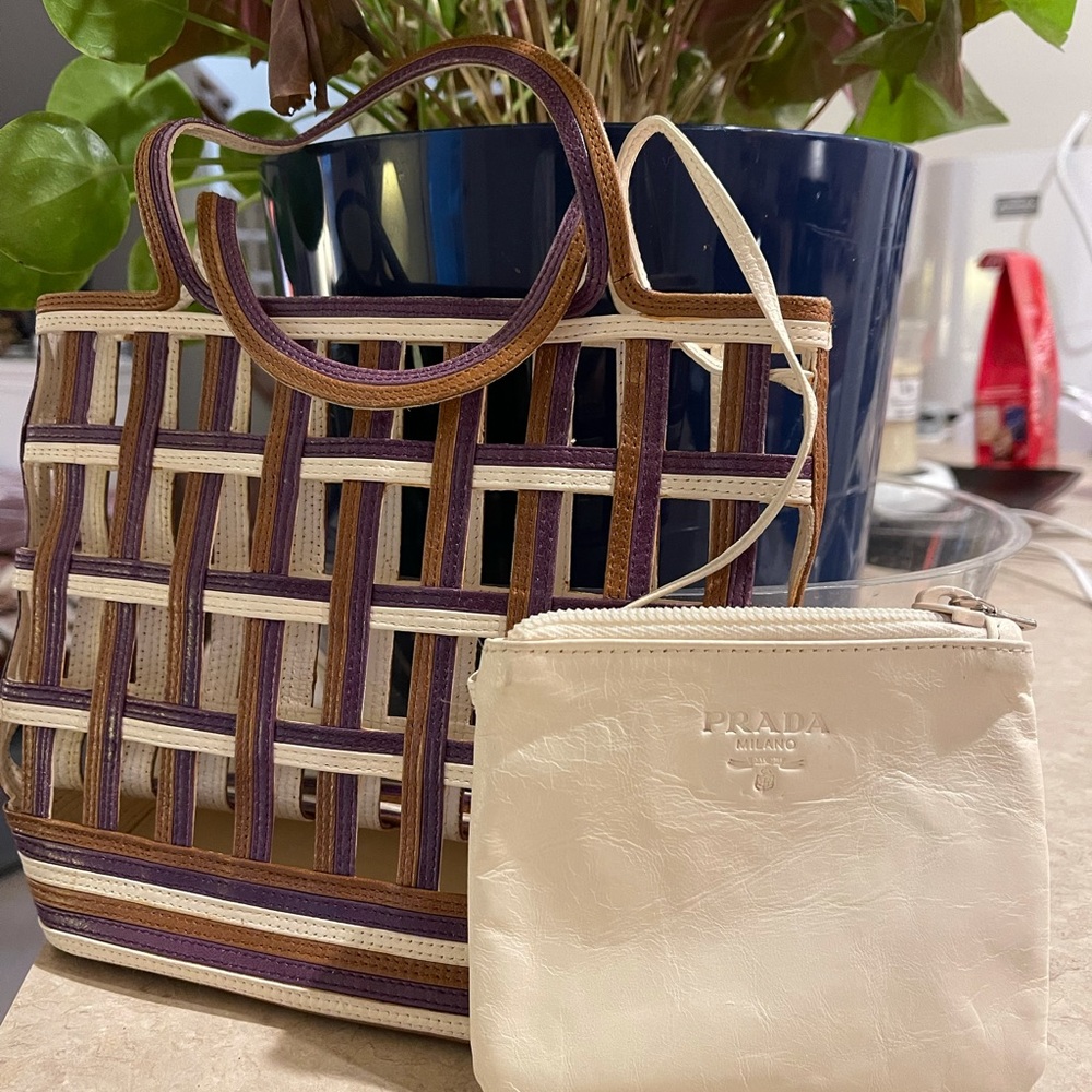 PRADA Multi Color Bag.